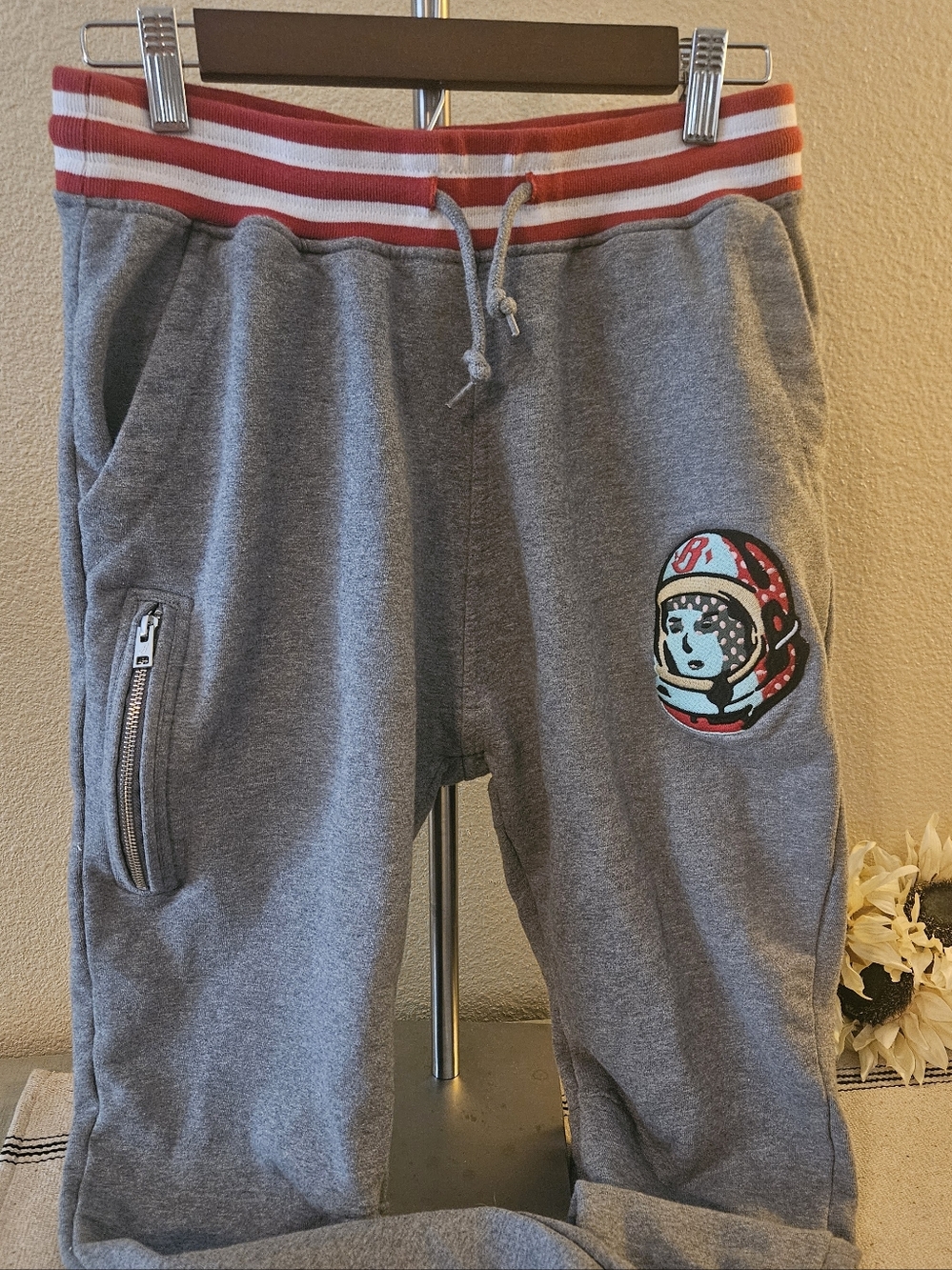 BBC Billionaire Boys Club
EU Varsity Joggers - Med -
Pristine Striped
Waistband